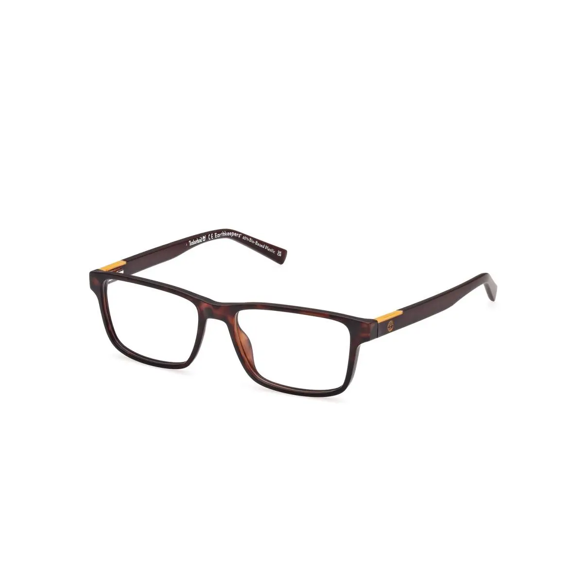 TB1797 052 Injected Dark Havana 55 mm Men`s Eyeglasses by Timberland