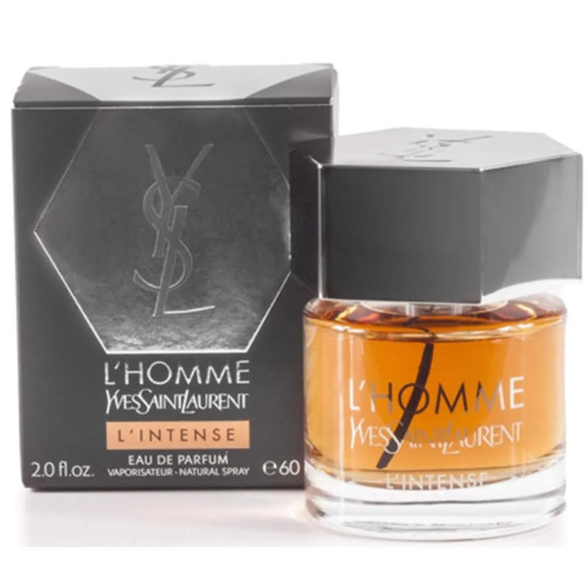 Ysl L`homme L`intense Yves Saint Laurent 2.0 oz / 60 ml Men Edp Cologne