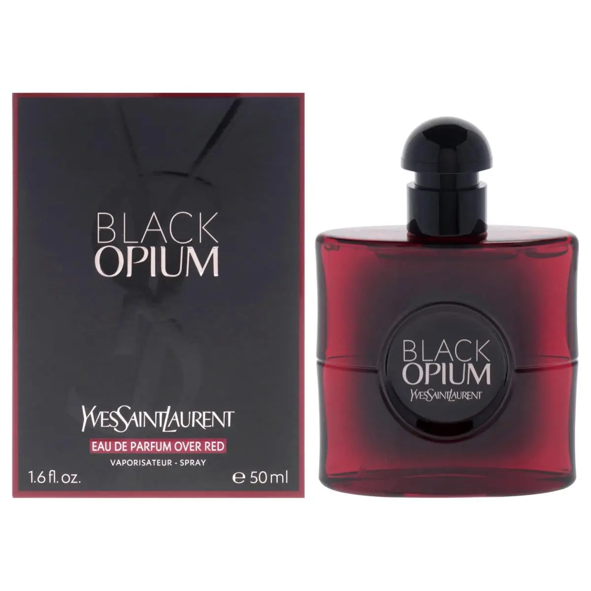 Yves Saint Laurent Black Opium Over Red Women 1.6 oz Edp Spray