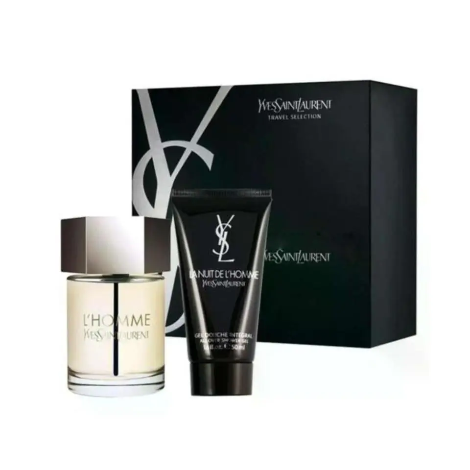 L`homme Yves Saint Laurent Fragrance For Men 2 Piece Gift Set