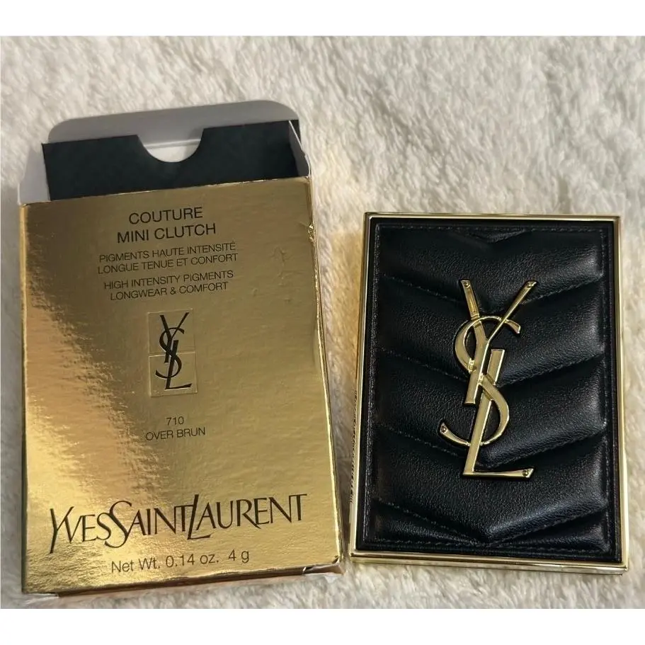 Yves Saint Laurent Ysl Couture Mini Clutch Eyeshadow Palette 710 Over Brun