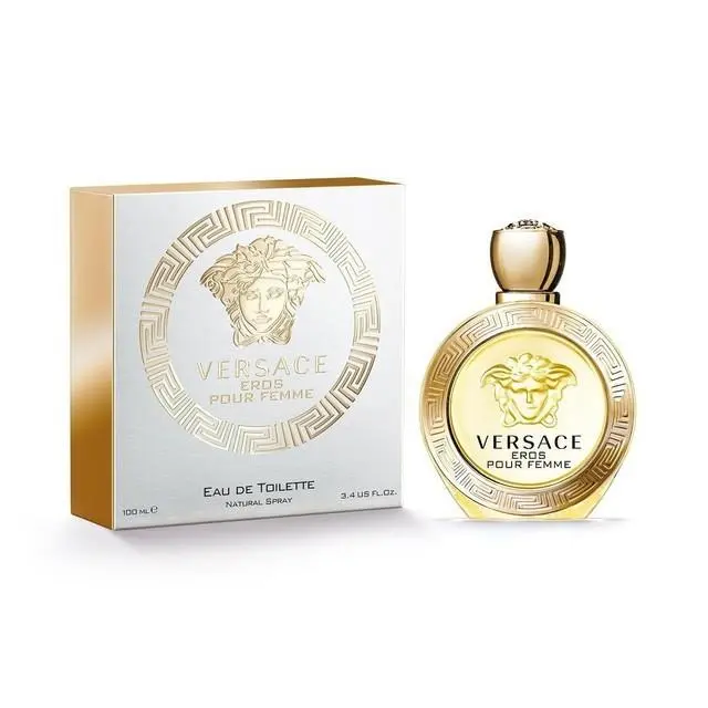 Versace Eros Pour Femme For Women Eau de Toilette Spray 1 oz