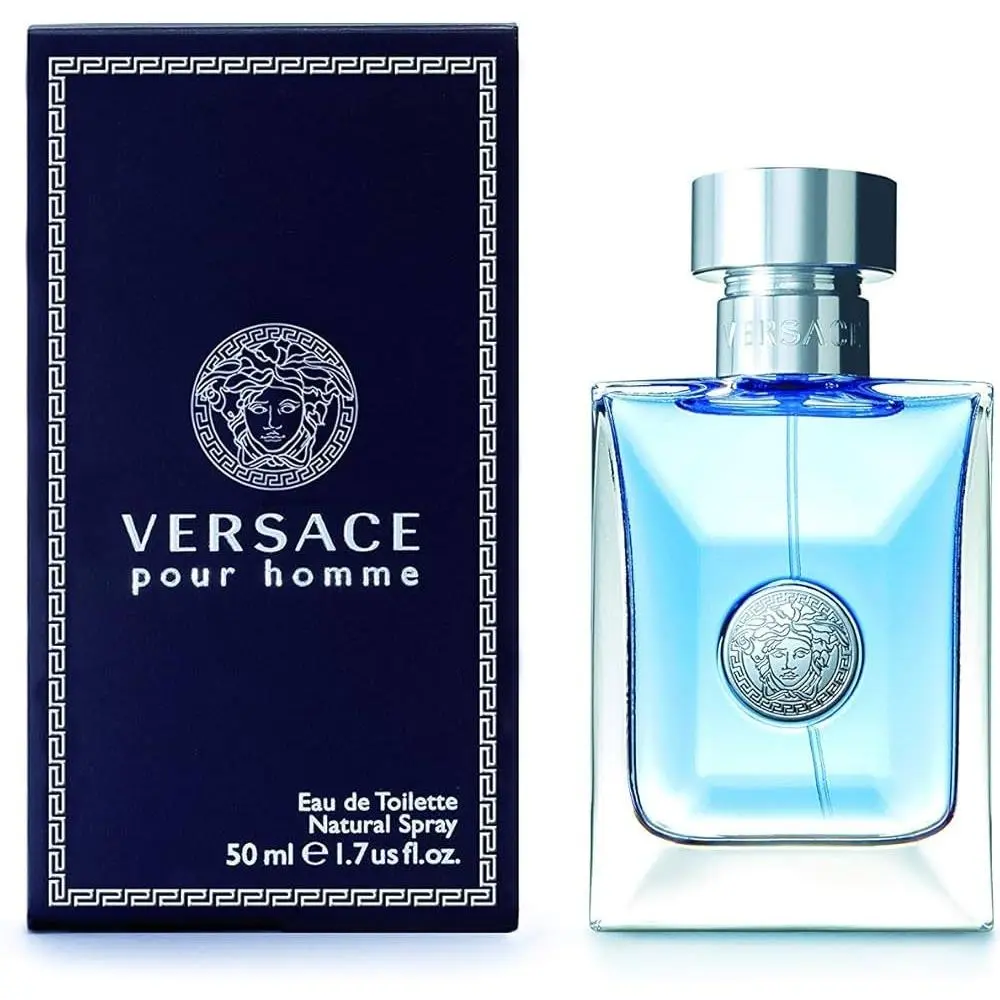 Versace Pour Homme For Men Eau de Toilette Spray 1.7 oz