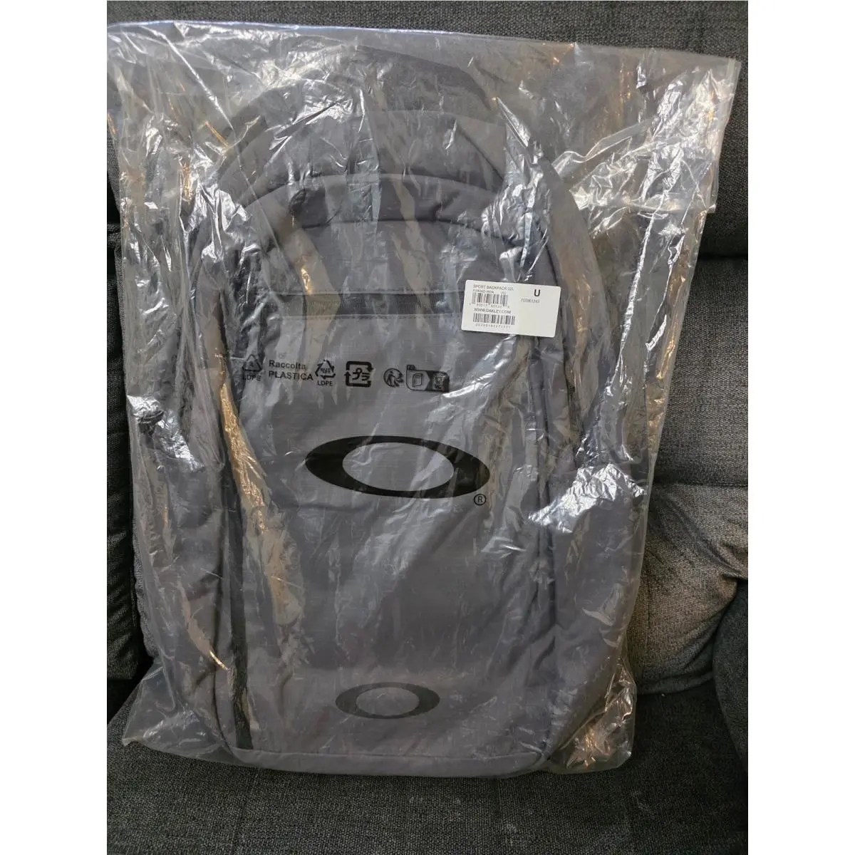 Oakley Backpack Unisex OS Grey Sport 22L Forged Iron FOS901243