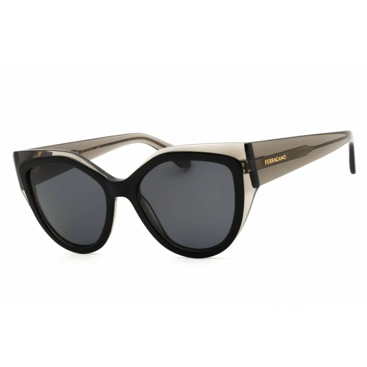 Salvatore Ferragamo Women`s Sunglasses Transparent Grey/black Frame SF2004S 024
