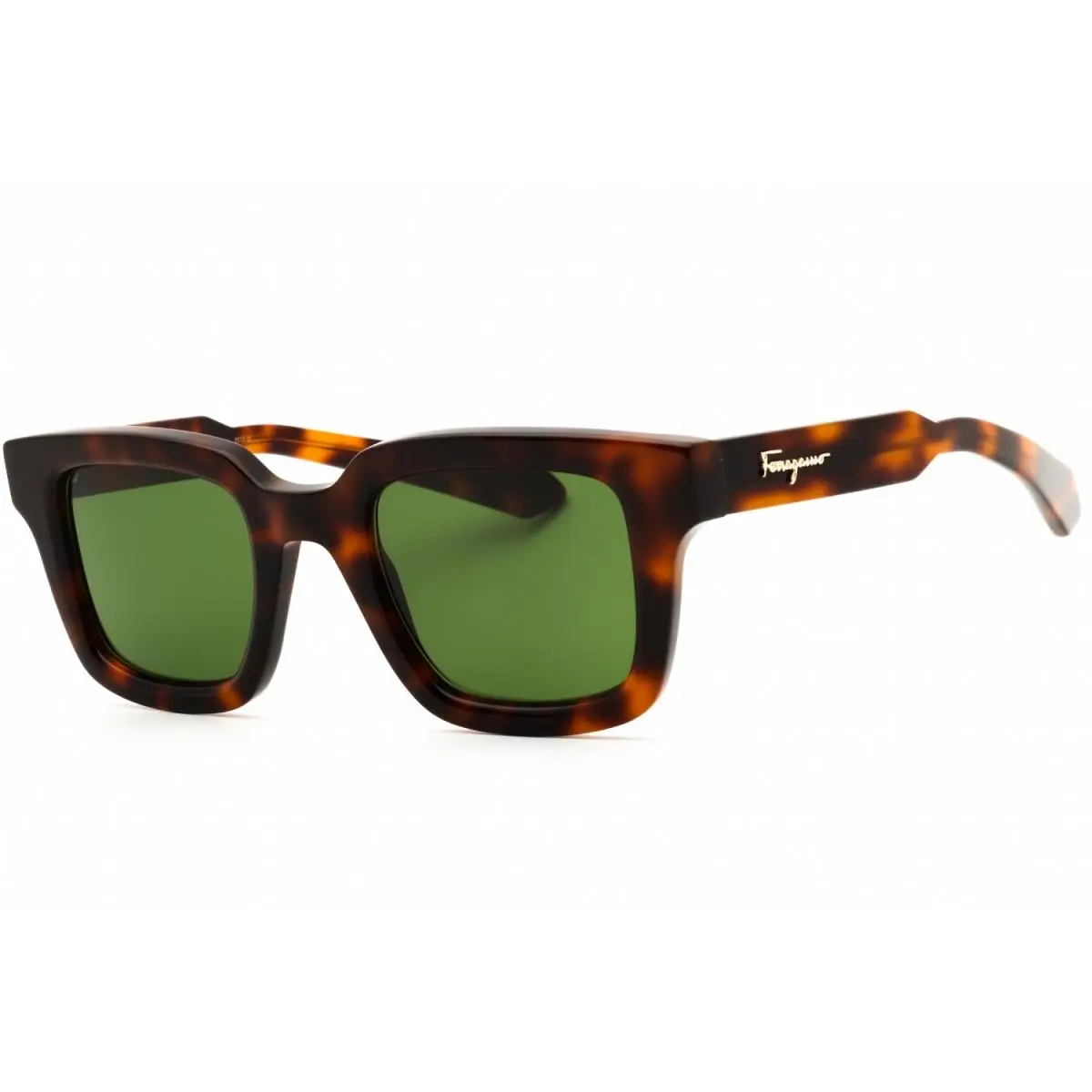SF1064SCP 240 Tortoise/green 48-23-145 Sunglasses by Salvatore Ferragamo