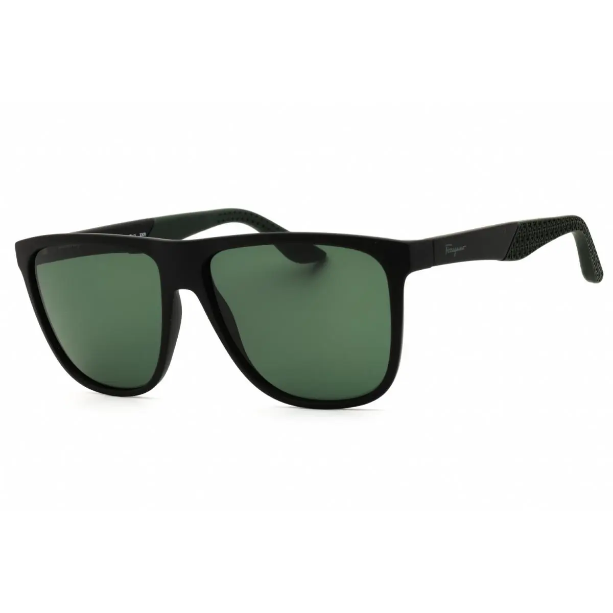 Salvatore Ferragamo SF1065S 005 Matte Black/green/green 59-15-150 Sunglasses