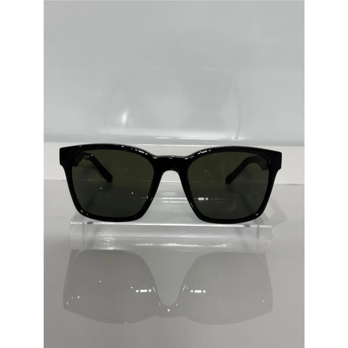 Salvatore Ferragamo SF959S 001 Black Square Men’s Acetate Sunglasses