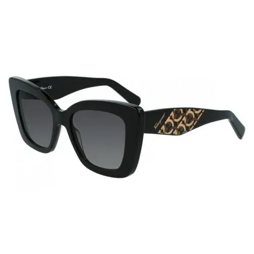 SF1023S 001 Women Butterfly Black 52 by Salvatore Ferragamo