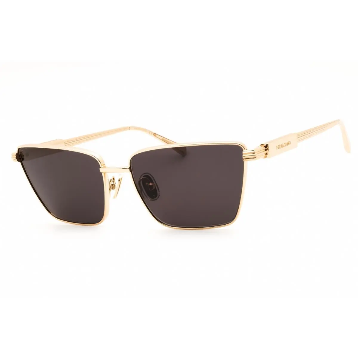 Salvatore Ferragamo SF331-738-59 Sunglasses Frame Size 59mm 140mm 16mm Gold Wo
