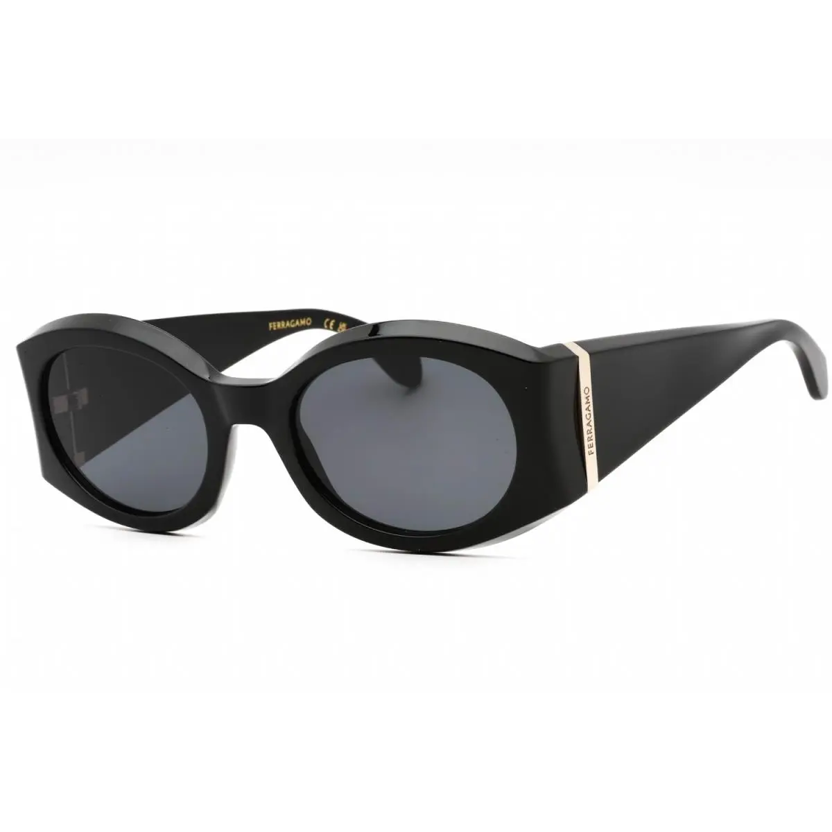 Salvatore Ferragamo SF2008-001-55 Sunglasses Frame Size 55mm 140mm 22mm Black