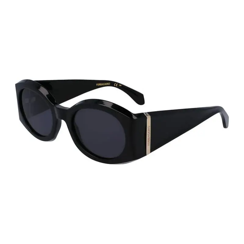 Salvatore Ferragamo SF2008S 001 Black/grey 55-22-140 Sunglasses