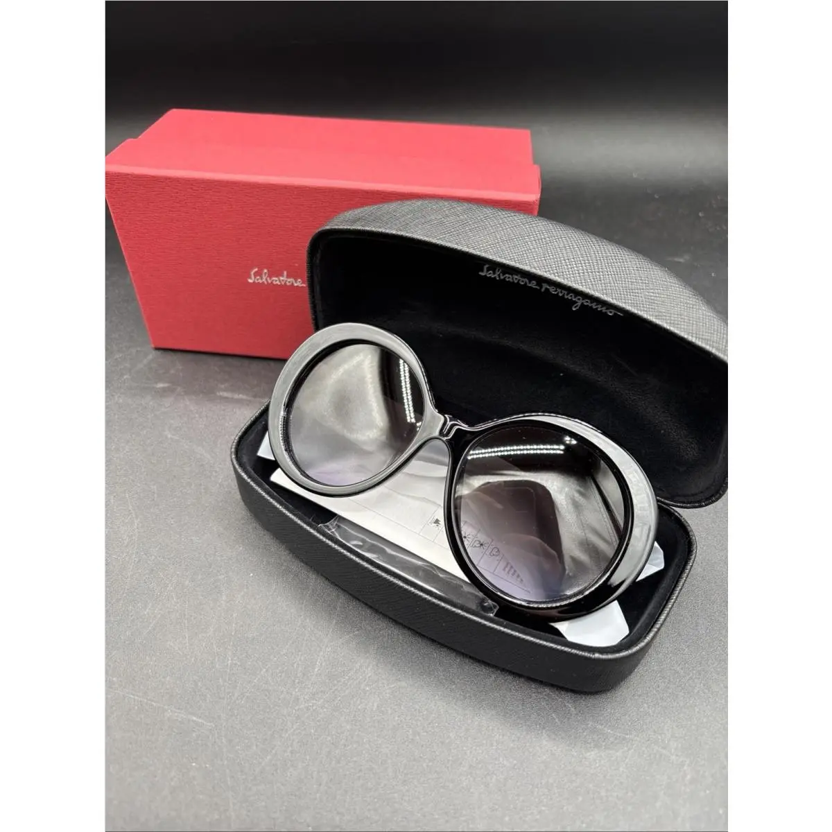 Salvatore Ferragamo Women’s Sunglasses w/ Case Box