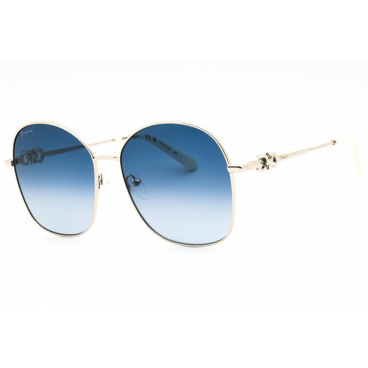 SF297-743-59 Sunglasses Frame Size 59mm 140mm 16mm Gold Wo by Salvatore Ferragamo