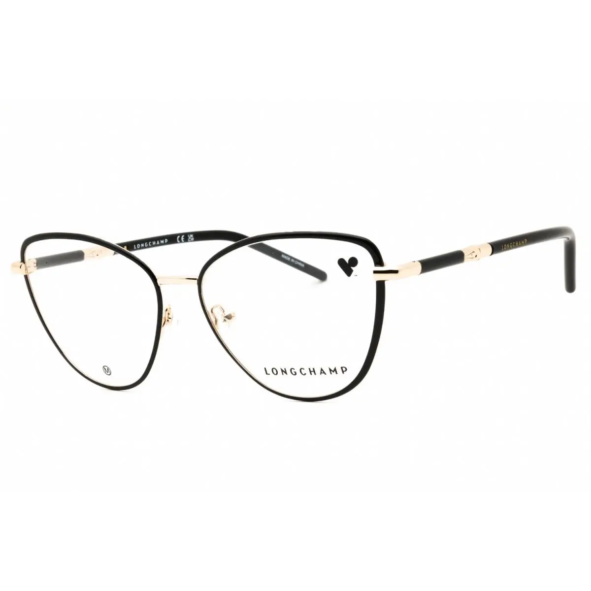 Longchamp LO2156-728-54 Eyeglasses Frame Size 54mm 15mm 135mm Goldblack Women 8