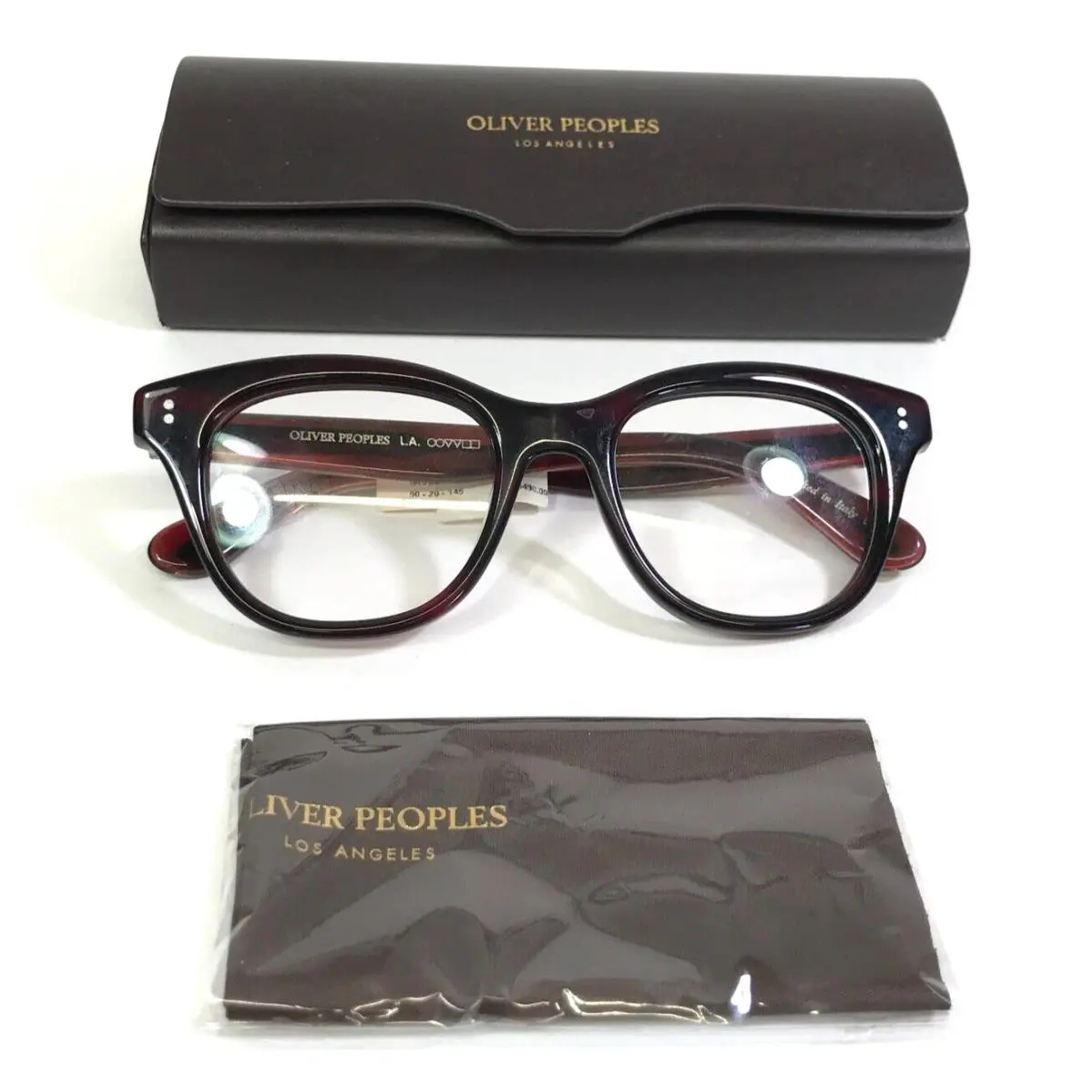 Oliver Peoples Eyeglasses Frames OV5408U 1675 Netta Bordeaux Brown 50-20-145