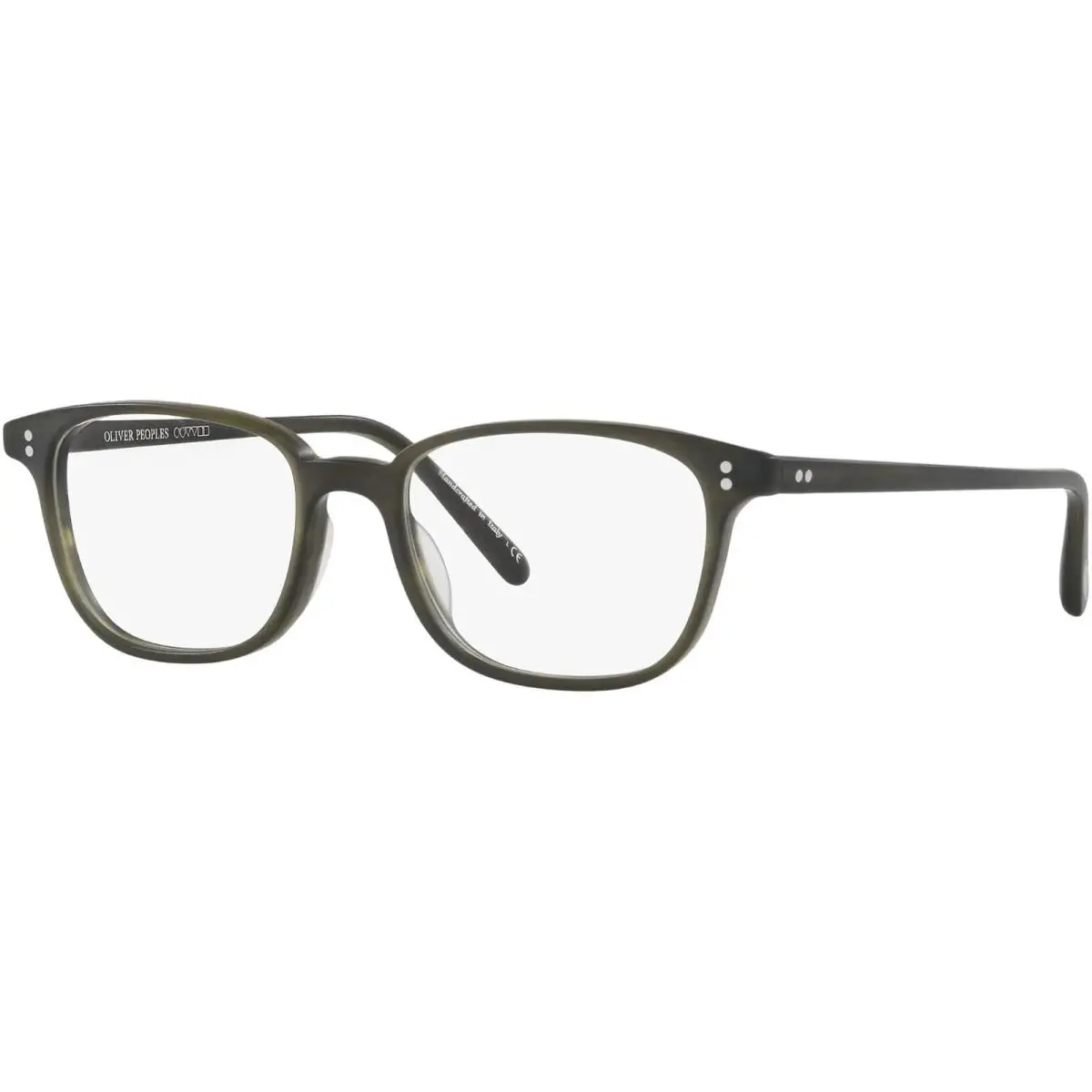 OV5279U 1709 Maslon Eyeglasses Semi-matte Emerald Bark 51mm by Oliver Peoples