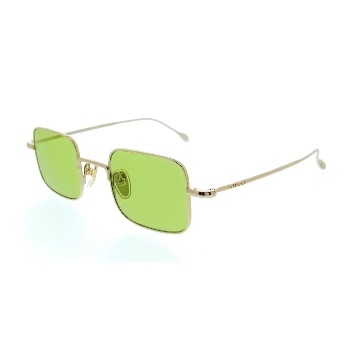 Gucci GG1813S-012 Gold Square Green Gradient Unisex Sunglasses