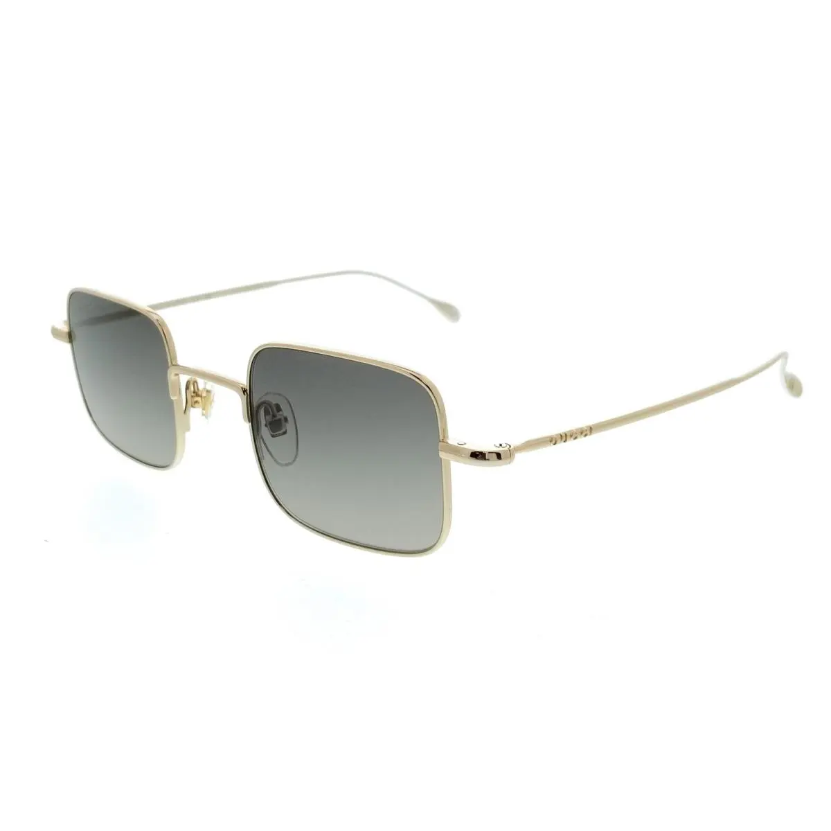 Gucci GG1813S-008 Gold Square Sunglasses Gradient Lens Unisex Sunglasses