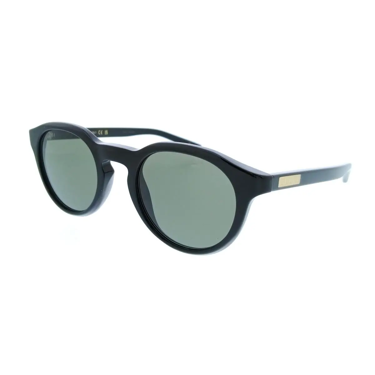 Gucci GG2079S-001 Black Round Men’s Sunglasses