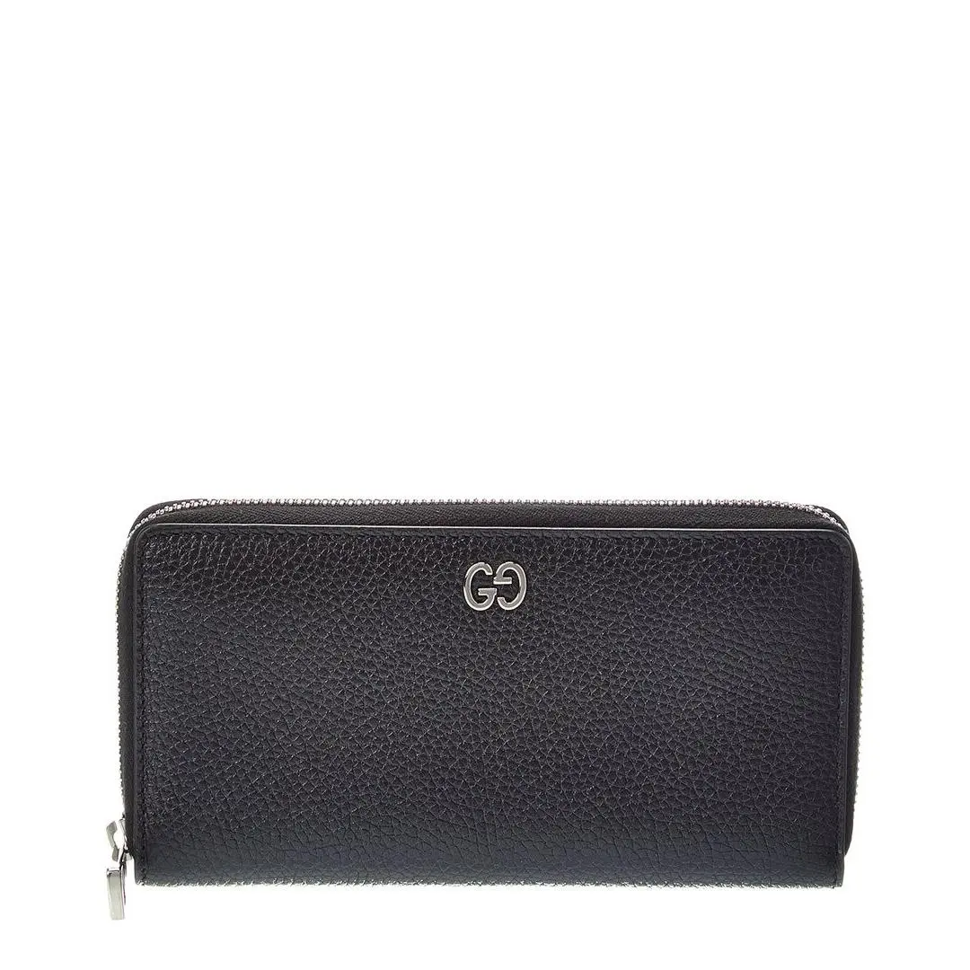 Gucci Dorian Leather Wallet Pre-loved Women`s