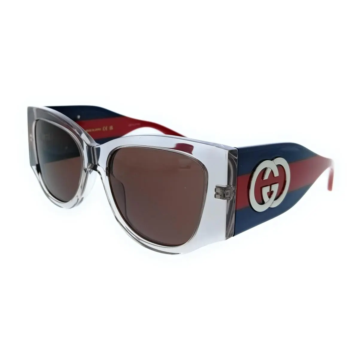 GG2115S-005 Grey Square Women’s Sunglasses by Gucci