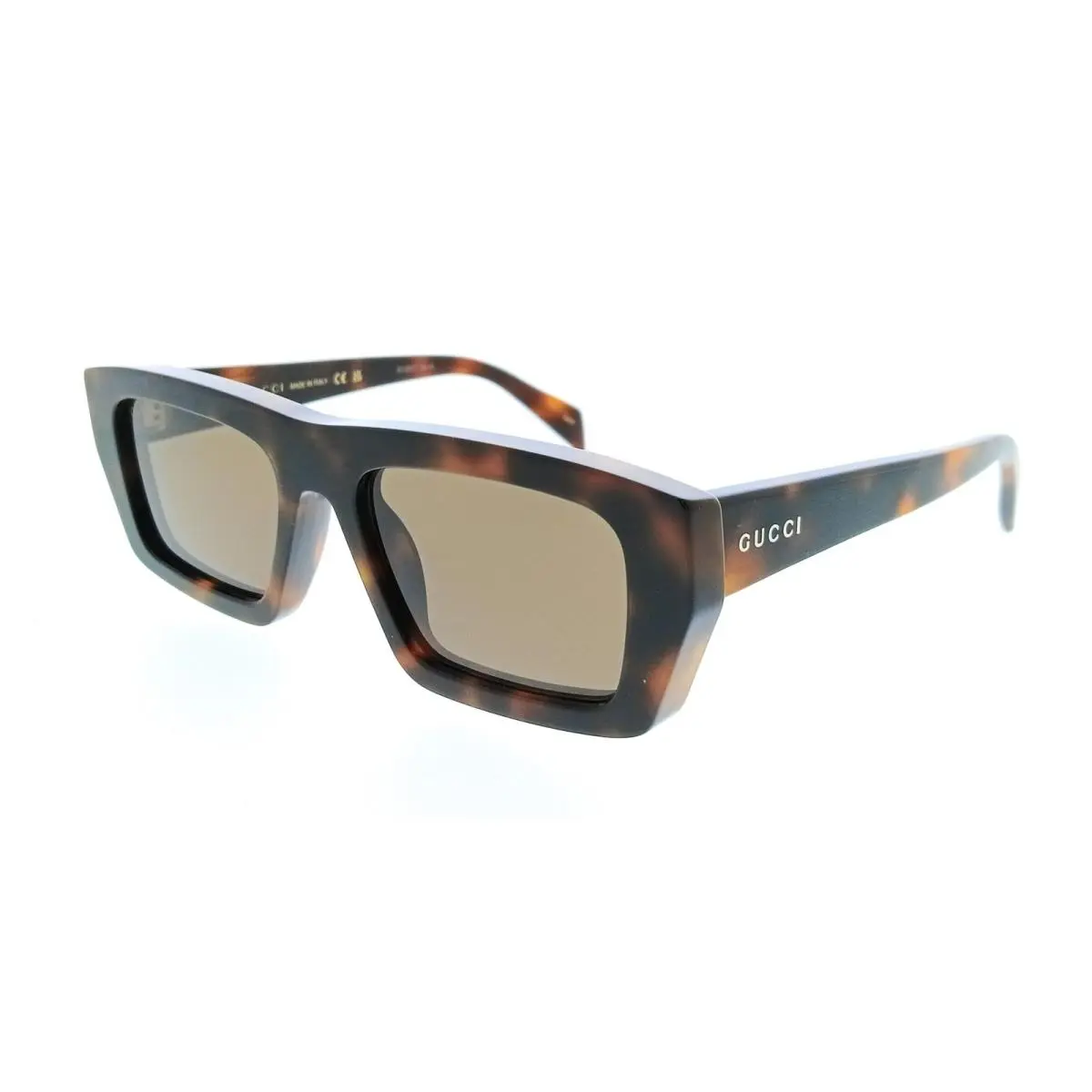 Gucci GG2020S-002 Havana Rectangle Men’s Sunglasses