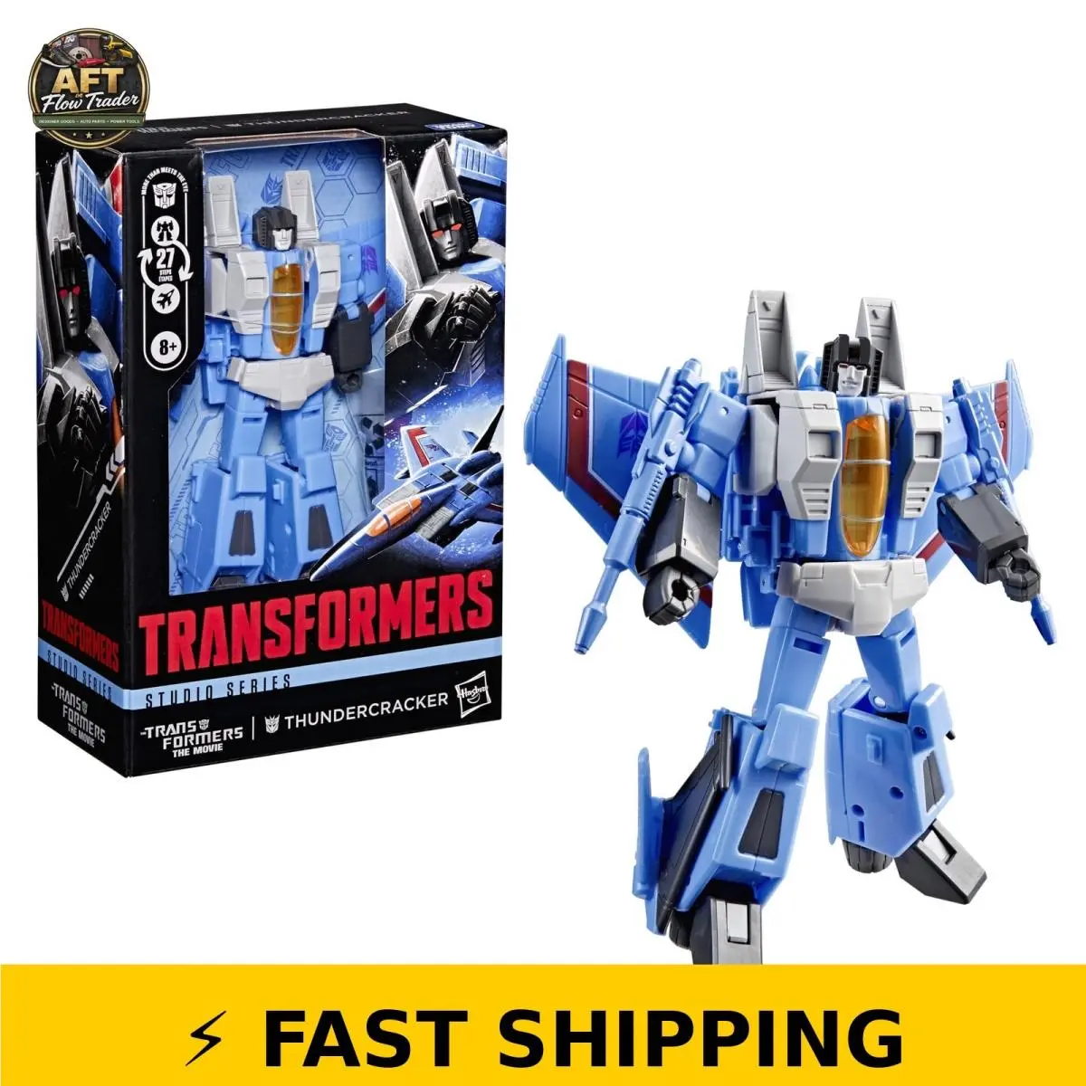 Transformers Studio Series 86 Thundercracker Figure - 6.5 Inch