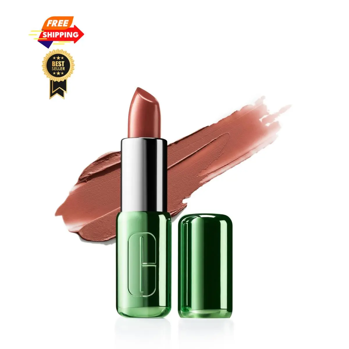 Pop Longwear Lipstick 1 Count Pack of 1 BB Cappuccino - Sat by Clinique