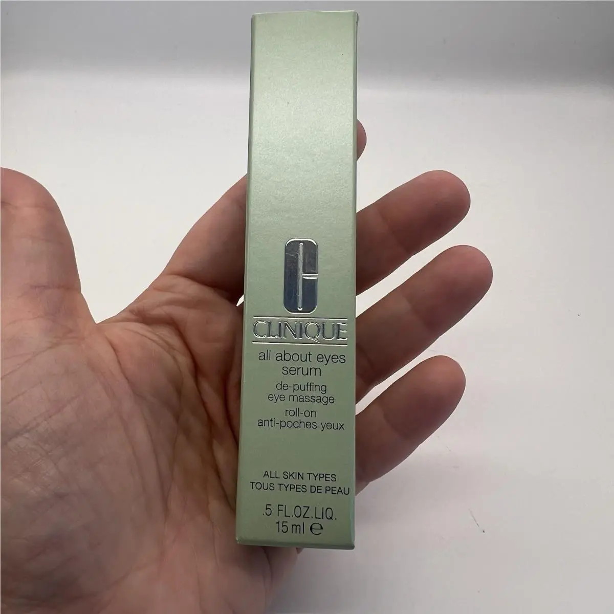 Clinique All About Eyes Brightening Serum Concentrate Retinoid Vit c ha 15ml