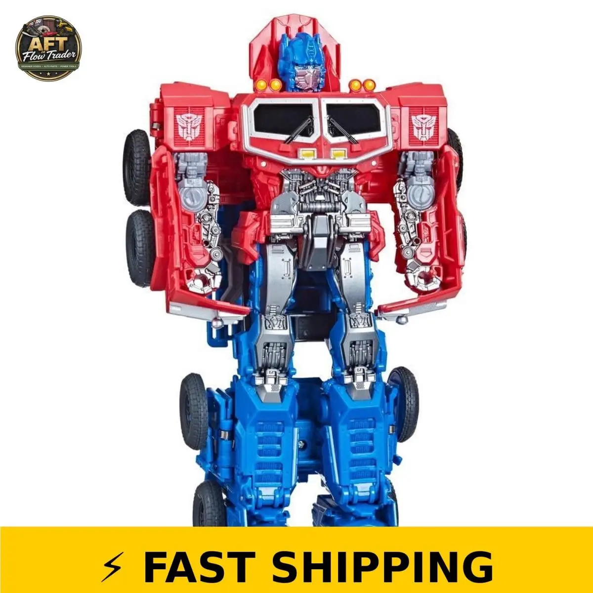Transformers Optimus Prime Smash Changer Action Figure - Ages 6+