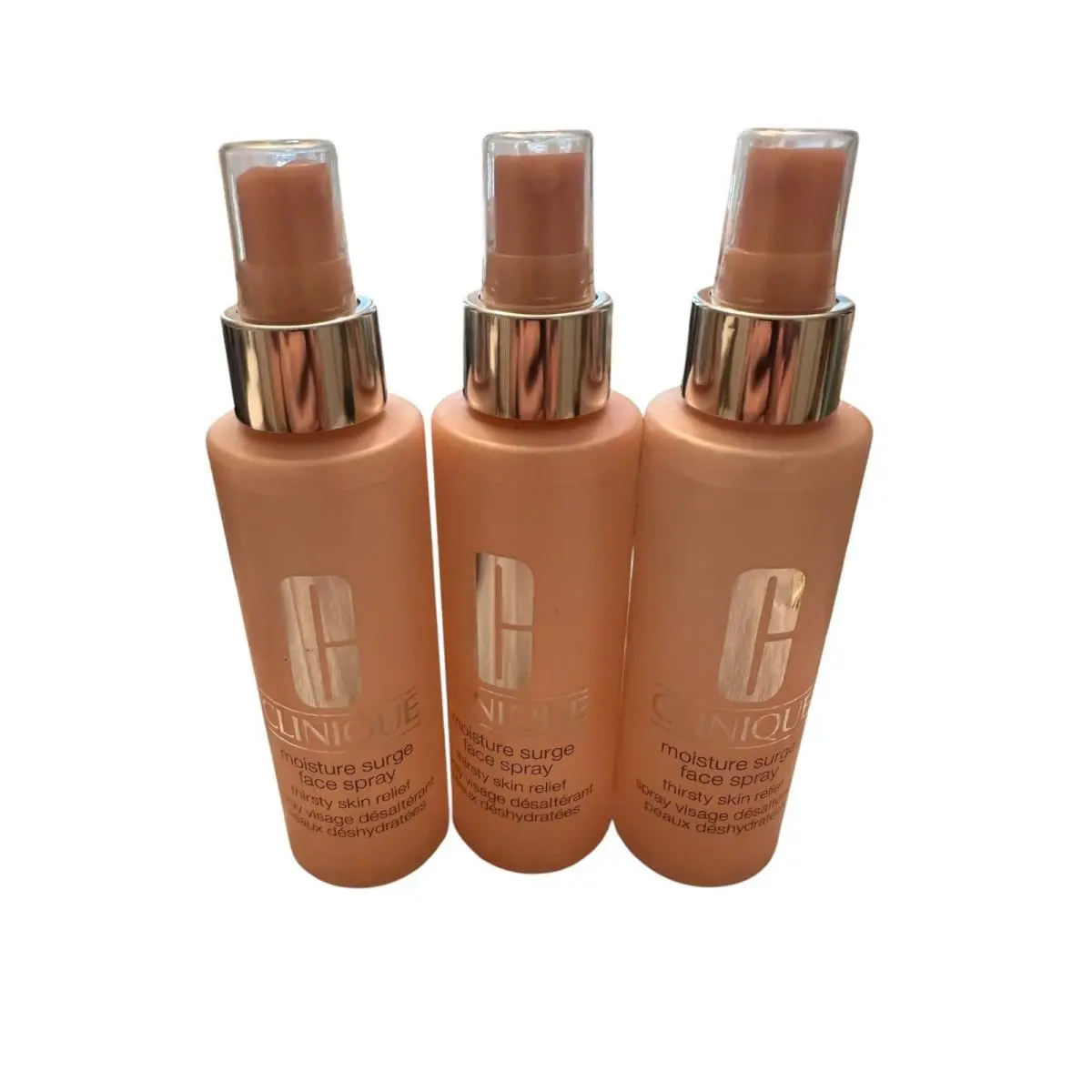 Clinique Moisture Surge Face Spray 4.2oz / 125ml Each 3 Pack -new