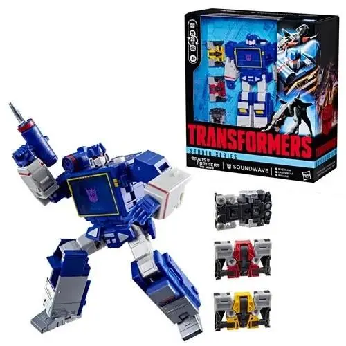 Transformers Studio Series Leader Class The The Movie Soundwave 6.5-Inch