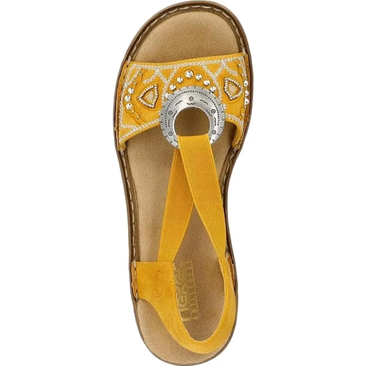 Rieker shoes - 608B9-68 - 608B9-68 - Yellow (UPC: 644403929812) 1