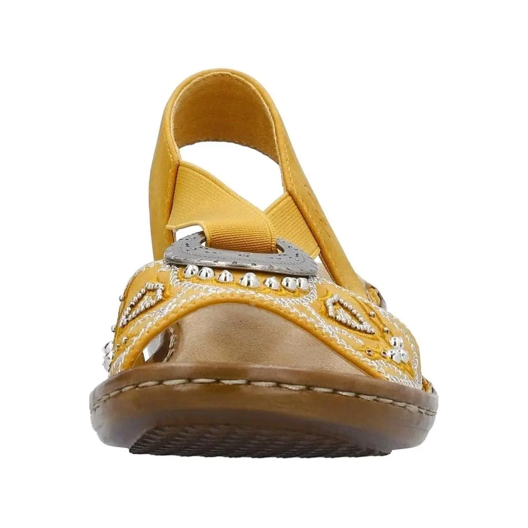 Rieker shoes - 608B9-68 - 608B9-68 - Yellow (UPC: 644403929812) 3