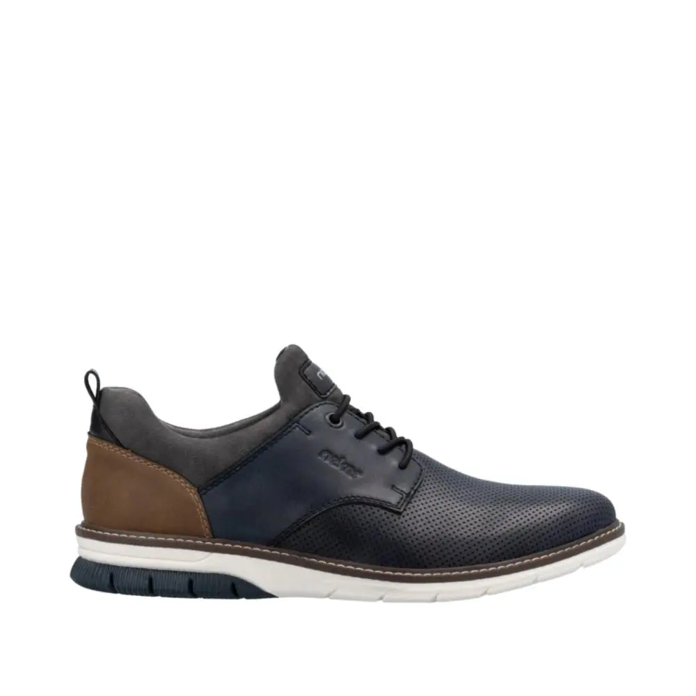 Rieker shoes - Rieker Dustin 14450 - Dustin - Navy/Brown (UPC: 198769010610) 0