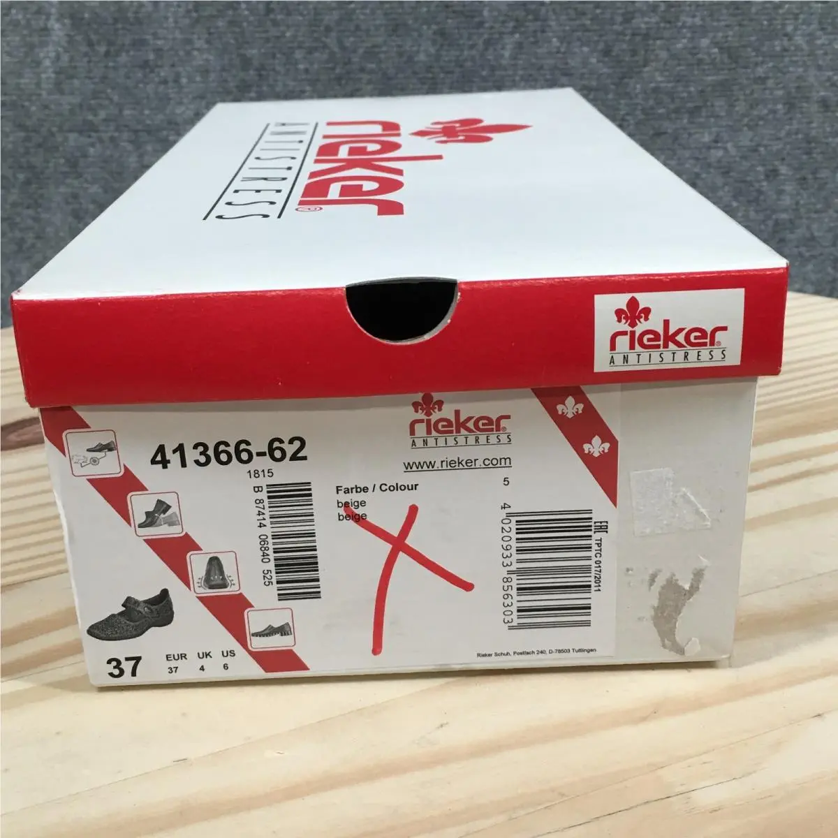 Rieker shoes - Gray 13