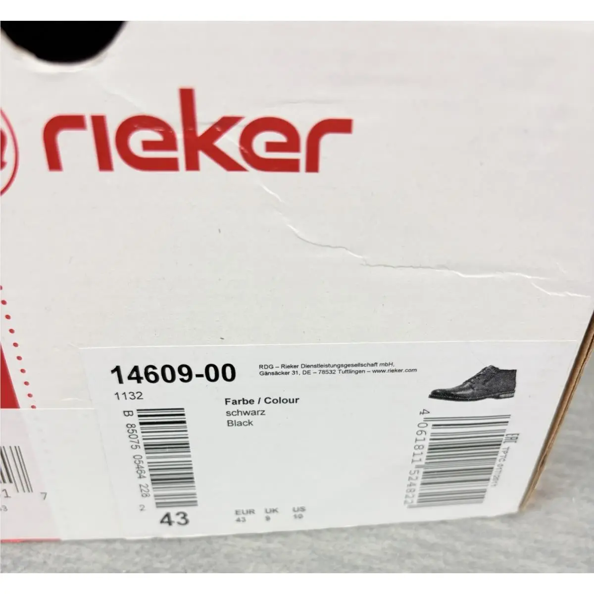 Rieker shoes - Dustin 09 - Dustin - Black 6
