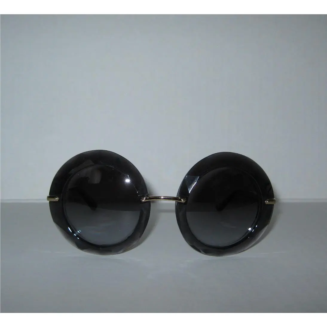 Dolce Dolce & Gabbana DG6105 504/8G Gabbana DG6105 504/8G Round Transparent Gray Gradient Sunglasses