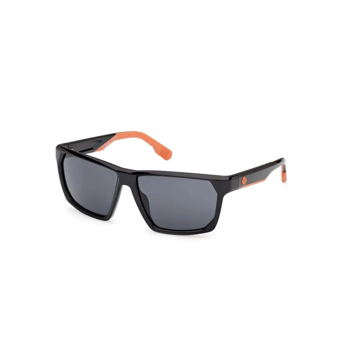 Harley-davidson HD 00028 Shiny Black / 01A Size 60 Sunglasses by Harley Davidson
