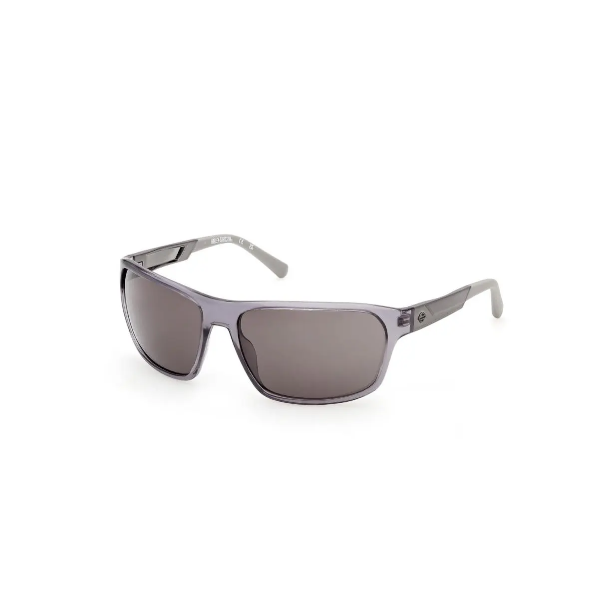 Harley-davidson HD 00027 Shiny Grey / Matte Gunmetal 20A Size 61 Sunglasses