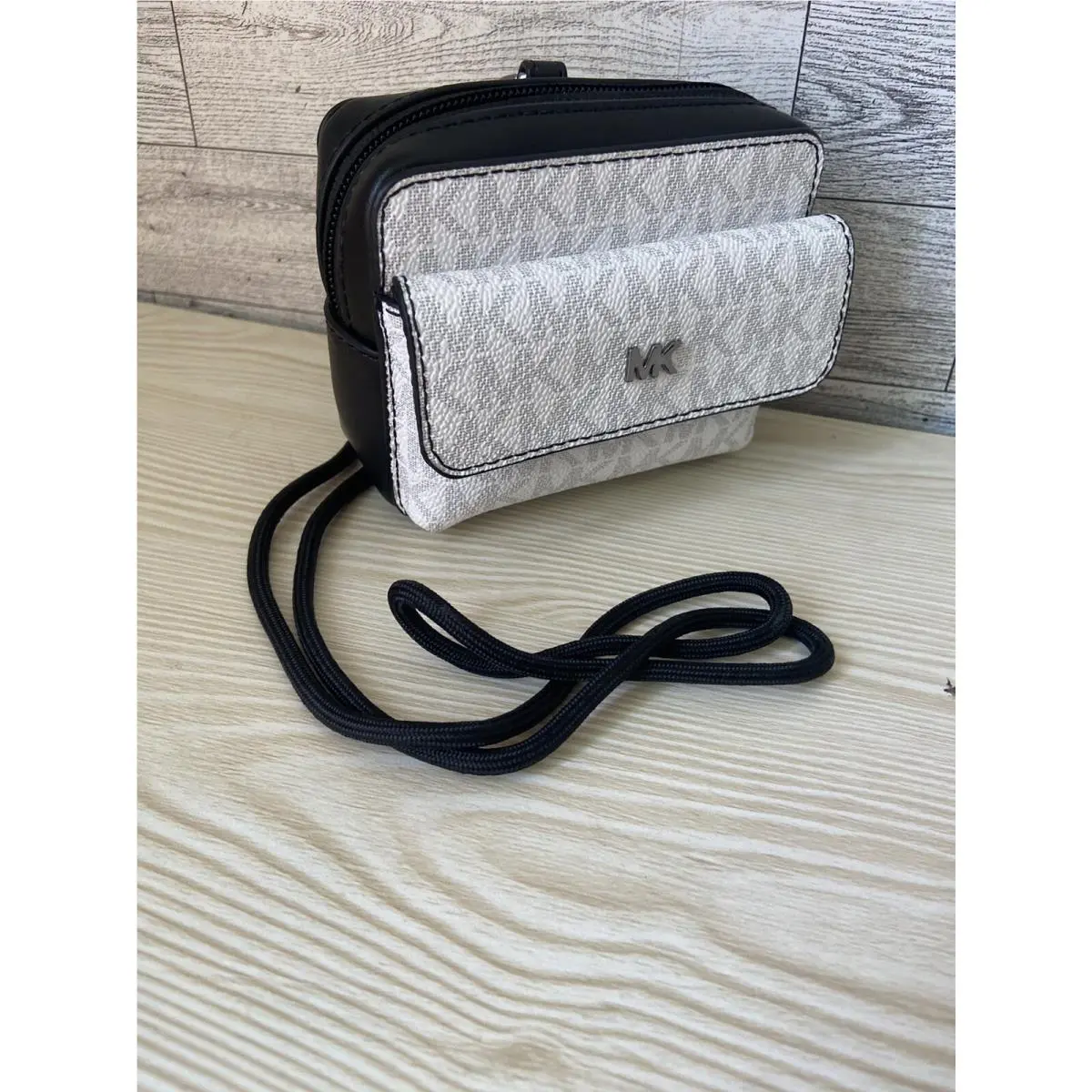 Michael Kors Micro Camera Bag with Lanyard