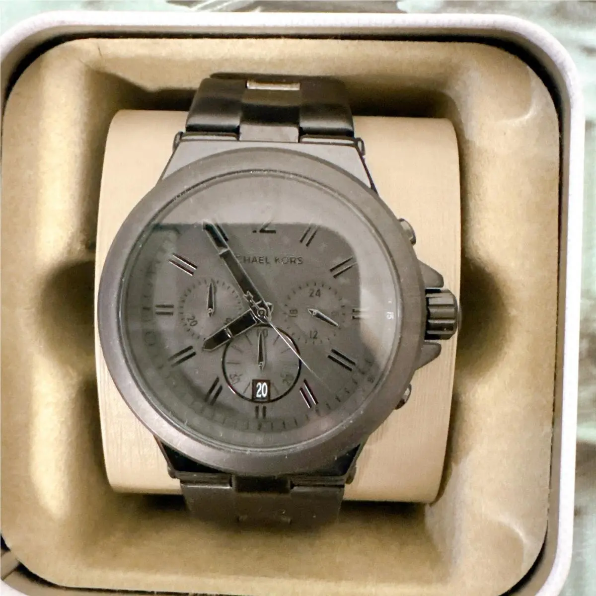 Michael Kors MK8279 Oversized Dylan Black-tone Watch
