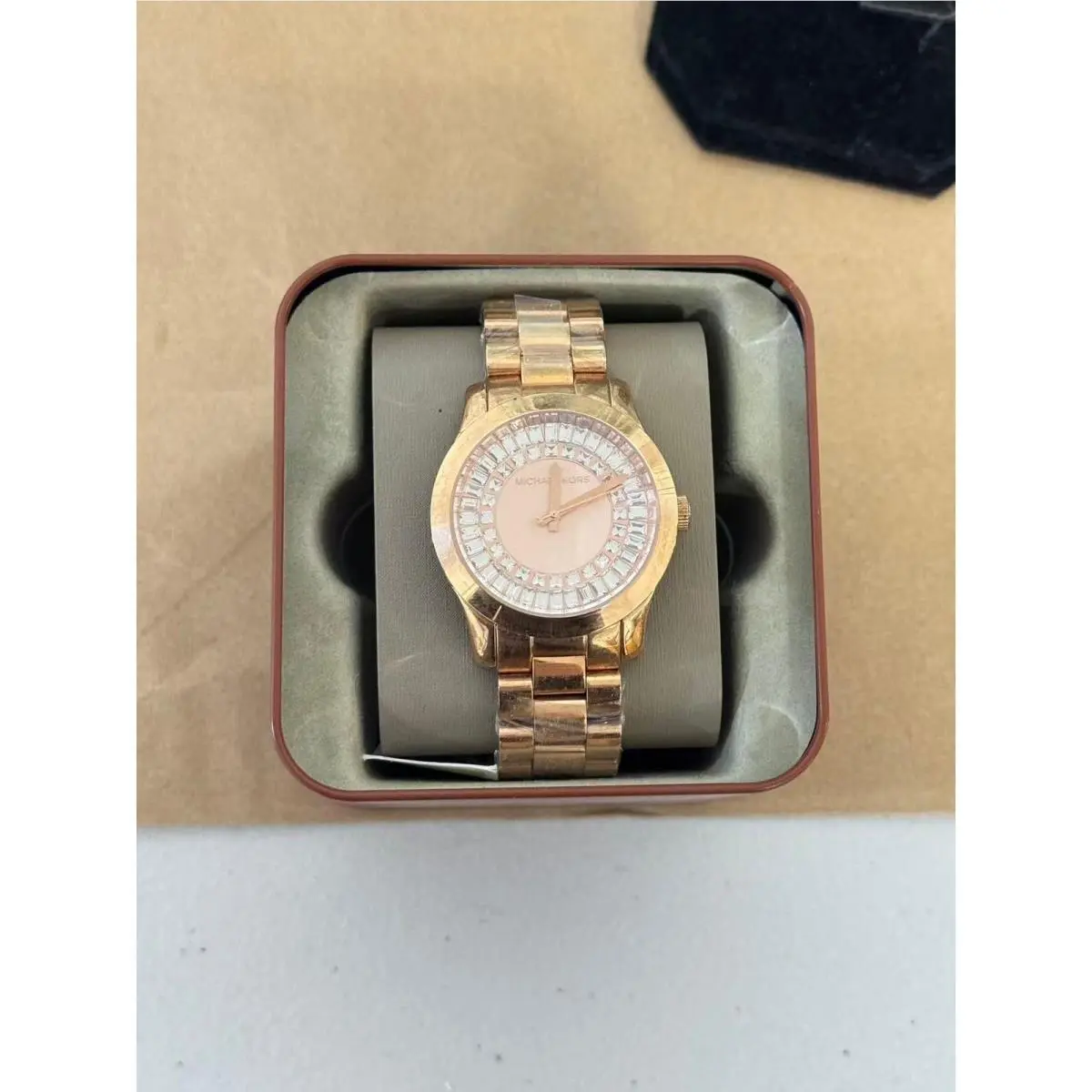 Runway MK6533 Ladies Watch with Rose Gold Dial by Michael Kors