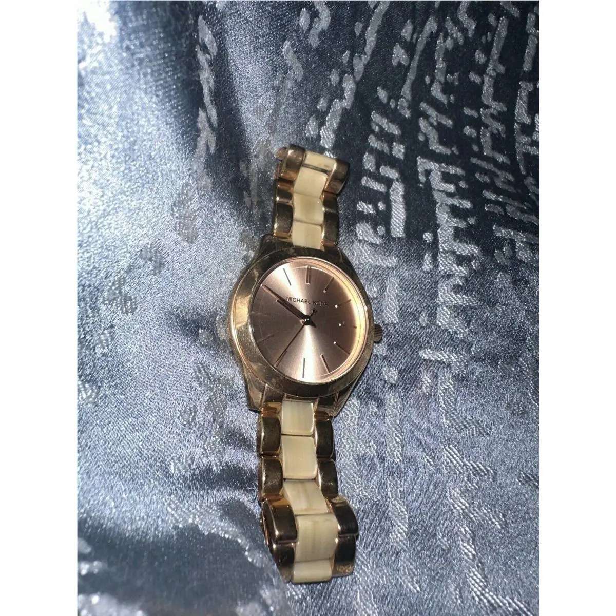 Michael Kors MK-3701 Stick Dial Women Stainless Steel Watch