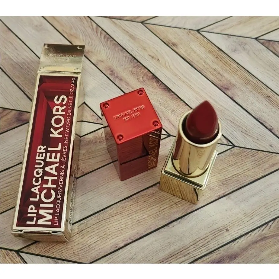 Michael Kors Ruby Red 01 Lipstick Lip Lacquer .11oz