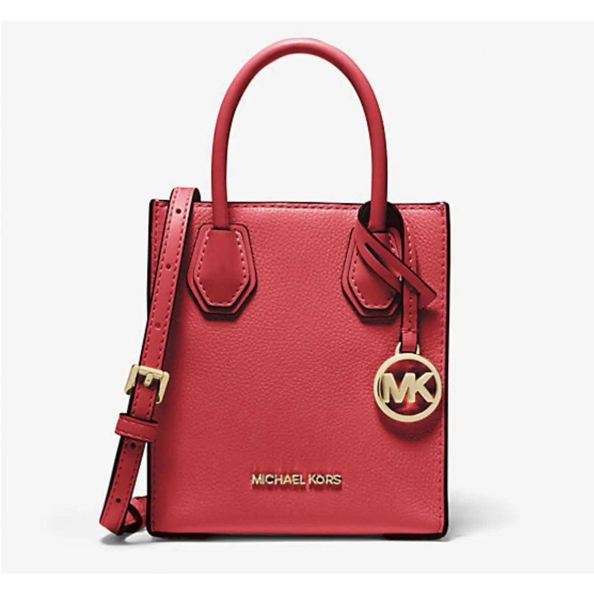 Michael Kors Mercer XS Shopper Leather Crossbody Bag
