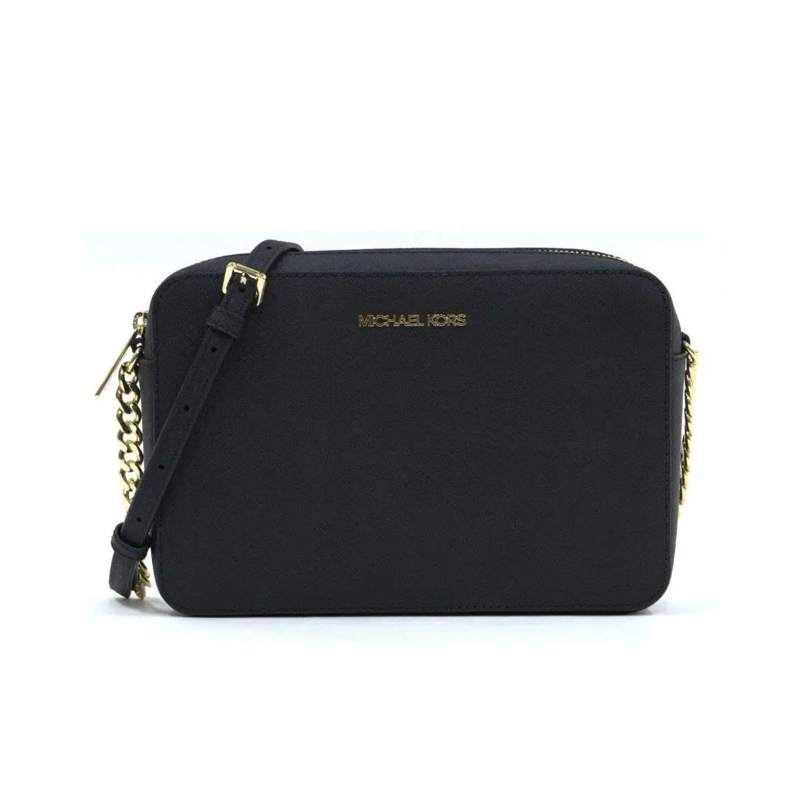 Michael Kors Jet Set Large East West Crossbody - Black