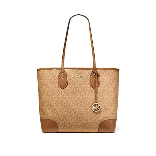 Kors X6503 Eva Large Signature Logo Tote Purse