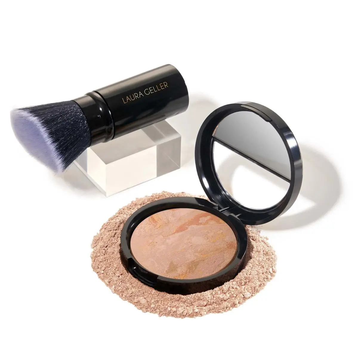 Laura Geller New York Baked Balance-n-brighten Foundation with Kabuki Brush